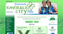 Desktop Screenshot of emeraldcityhalfmarathon.com